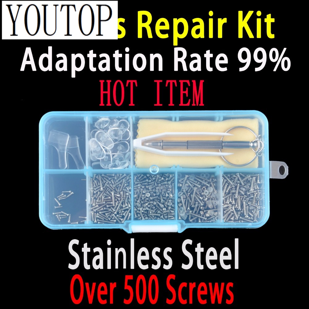 Micro Screwdriver Kit - 500 gözlük tamir kiti aracı Set