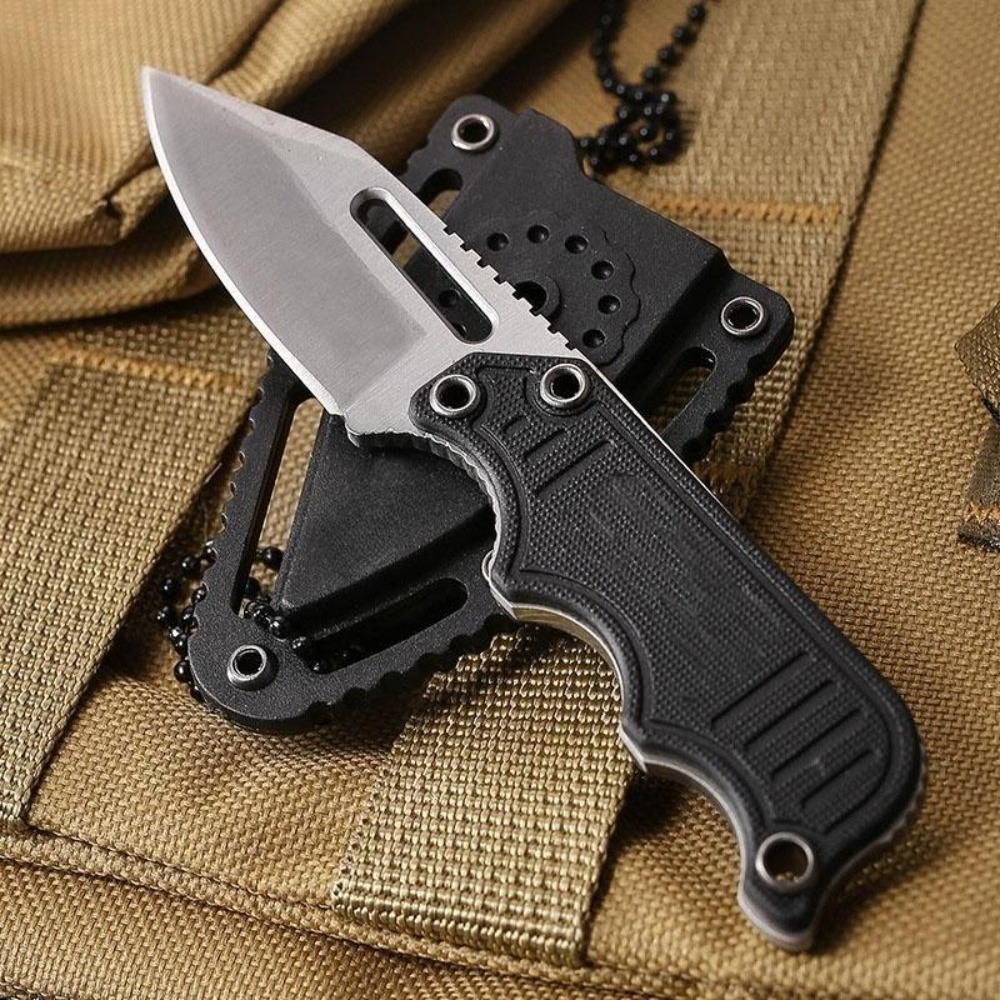 Edc Carry Fixed Blade - Taşınabilir Boyun Bıçağı, Kydex Kılıflı EDC