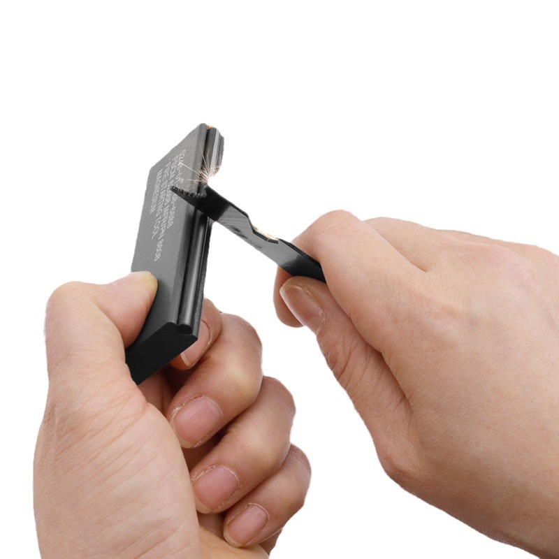 Ferro Rod Striker - Açık Survival Magnezyum Blok Çakmaktaşı Ateşleme