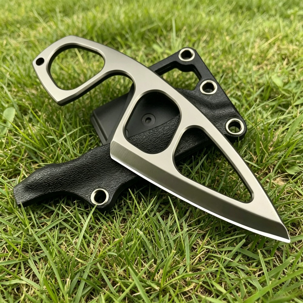Edc Carry Pocket Knife - Yüksek Sertlikte Boyun Bıçağı 440C Çelik