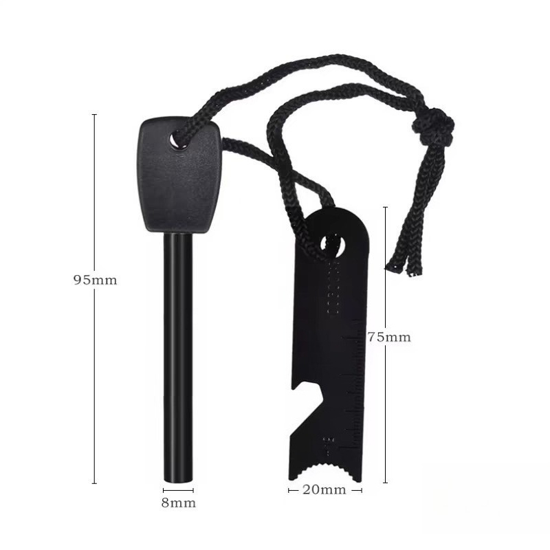 Ahşap Saplı Açık Hava Hayatta  - Ferro Rod Striker incelemesi ve fiyatı