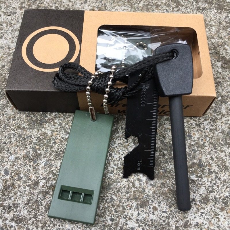 Açık Hava Hayatta Kalma Ateş B - Ferro Rod Striker incelemesi ve fiyatı