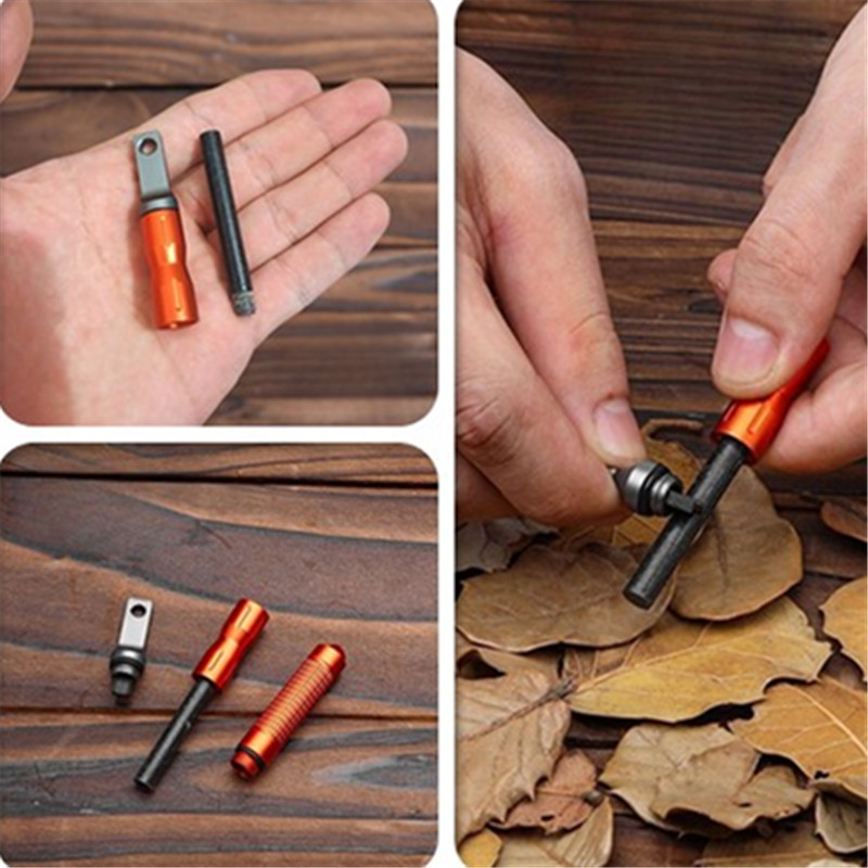 Yeni Su Geçirmez Taşınabilir Ç - Ferro Rod Striker incelemesi ve fiyatı