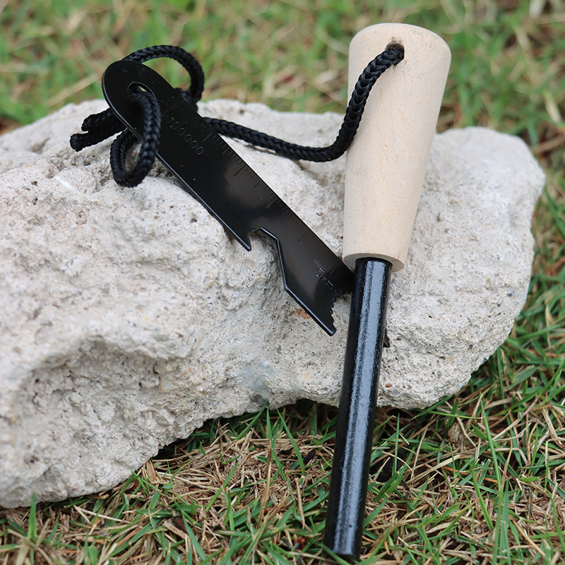 Taşınabilir dış mekan çakmak t - Ferro Rod Striker incelemesi ve fiyatı