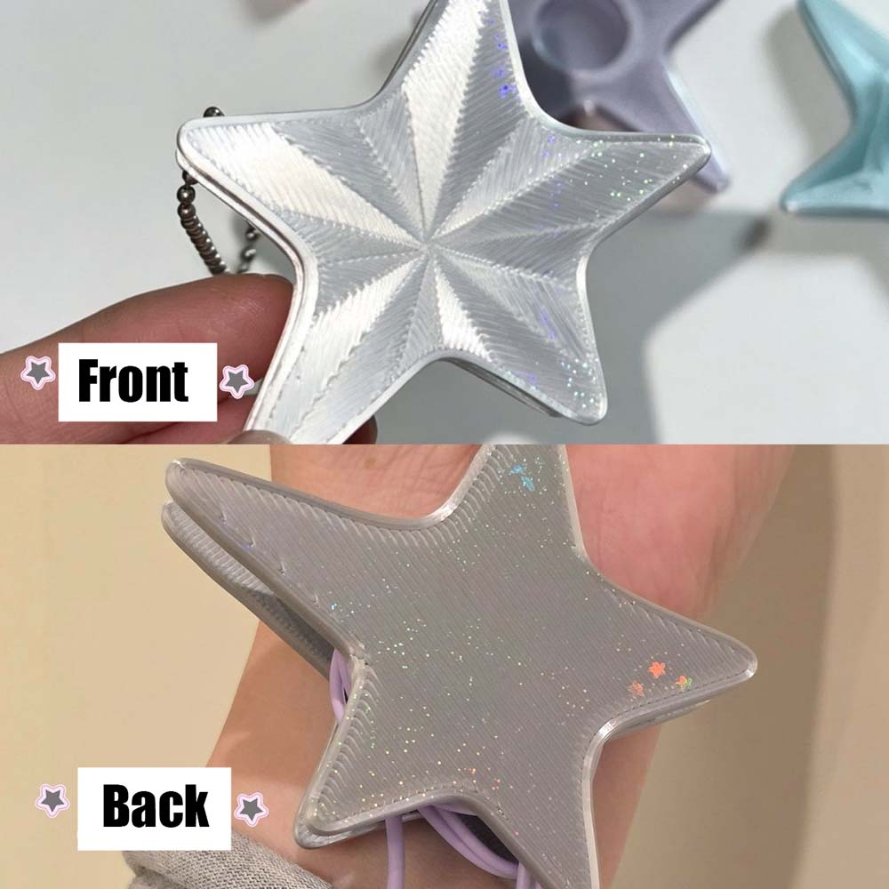 Sevimli 3D Yıldız Şekilli Kabl - Cable Winder Keychain incelemesi ve fiyatı