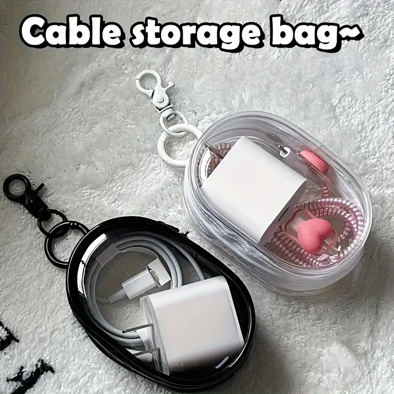Taşınabilir Mini Şeffaf Fermua - Cable Winder Keychain incelemesi ve fiyatı